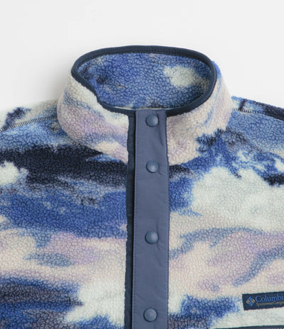 Columbia Helvetia II Printed Half Snap Fleece - Collegiate Navy / Dreaming