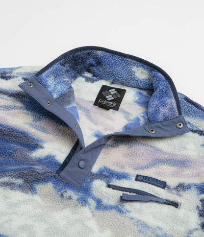 Columbia Helvetia II Printed Half Snap Fleece - Collegiate Navy / Dreaming