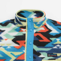 Columbia Helvetia II Printed Half Snap Fleece - Compass Blue / Reflections thumbnail