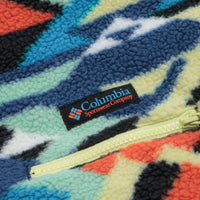Columbia Helvetia II Printed Half Snap Fleece - Compass Blue / Reflections thumbnail
