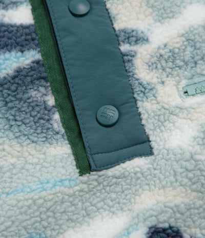 Columbia Helvetia II Printed Half Snap Fleece - Crushed Blue / Sisters