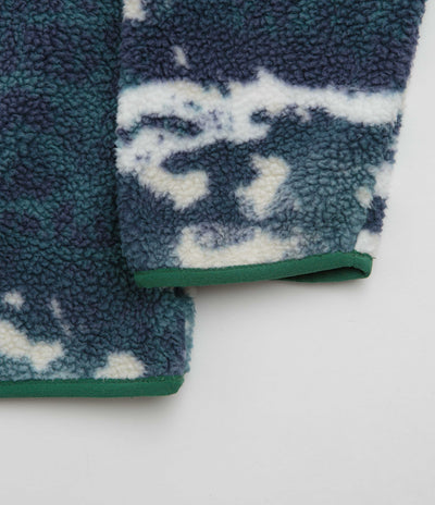 Columbia Helvetia II Printed Half Snap Fleece - Crushed Blue / Sisters