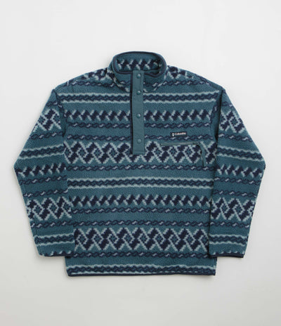 Columbia Helvetia II Printed Half Snap Fleece - Everblue / KnitKnot