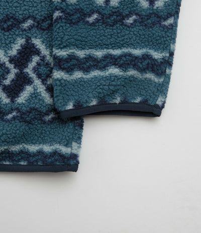 Columbia Helvetia II Printed Half Snap Fleece - Everblue / KnitKnot