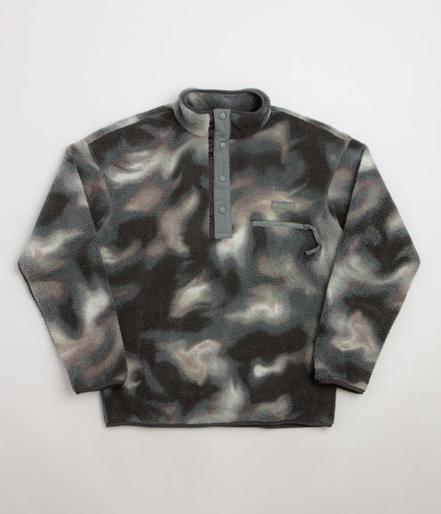 Columbia Helvetia II Printed Half Snap Fleece - Iron / Topoglitch