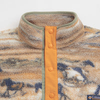 Columbia Helvetia II Printed Half Snap Fleece - Lemon Wash Roaming thumbnail