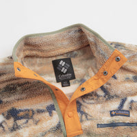 Columbia Helvetia II Printed Half Snap Fleece - Lemon Wash Roaming thumbnail