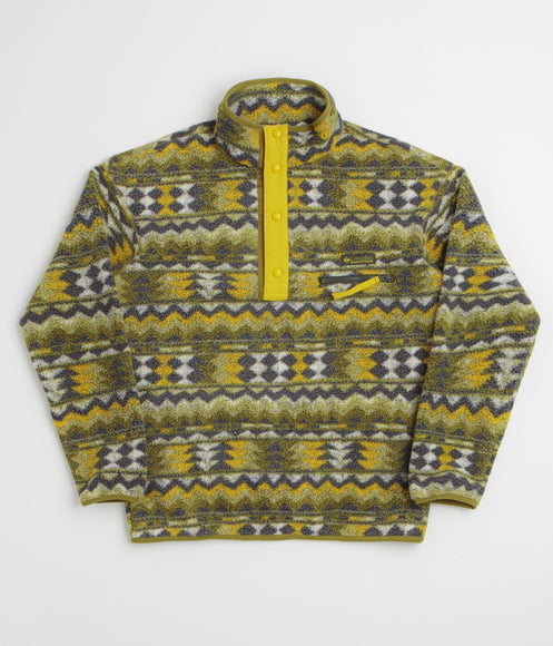 Columbia Helvetia II Printed Half Snap Fleece - Mossy Green / Retrotree