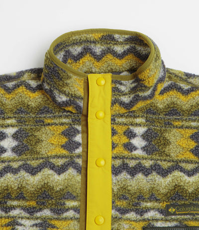 Columbia Helvetia II Printed Half Snap Fleece - Mossy Green / Retrotree
