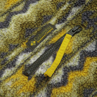 Columbia Helvetia II Printed Half Snap Fleece - Mossy Green / Retrotree thumbnail