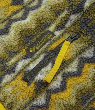 Columbia Helvetia II Printed Half Snap Fleece - Mossy Green / Retrotree