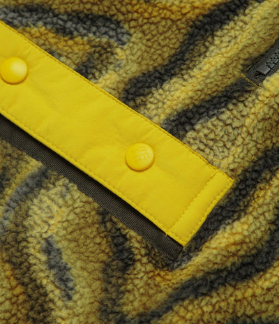 Columbia Helvetia II Printed Half Snap Fleece - Mossy Green / Topoglitch