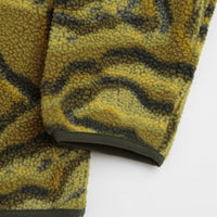 Columbia Helvetia II Printed Half Snap Fleece - Mossy Green / Topoglitch thumbnail