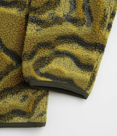 Columbia Helvetia II Printed Half Snap Fleece - Mossy Green / Topoglitch