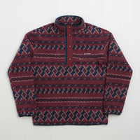 Columbia Helvetia II Printed Half Snap Fleece - Rich Wine / KnitKnot thumbnail