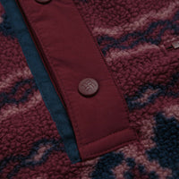 Columbia Helvetia II Printed Half Snap Fleece - Rich Wine / KnitKnot thumbnail