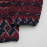 Columbia Helvetia II Printed Half Snap Fleece - Rich Wine / KnitKnot thumbnail