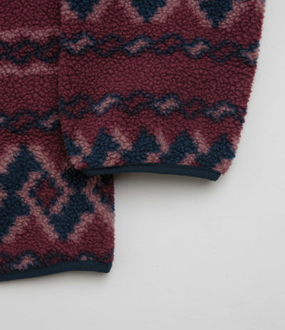 Columbia Helvetia II Printed Half Snap Fleece - Rich Wine / KnitKnot