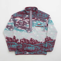 Columbia Helvetia II Printed Half Snap Fleece - Rich Wine / Sisters thumbnail