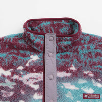 Columbia Helvetia II Printed Half Snap Fleece - Rich Wine / Sisters thumbnail