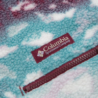 Columbia Helvetia II Printed Half Snap Fleece - Rich Wine / Sisters thumbnail