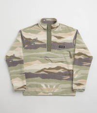 Columbia Helvetia II Printed Half Snap Fleece in Safari Rogue Valley