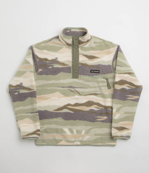 Columbia Helvetia II Printed Half Snap Fleece - Safari Rogue Valley