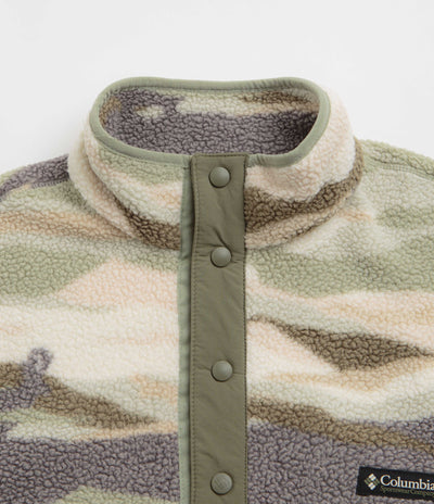 Columbia Helvetia II Printed Half Snap Fleece - Safari Rogue Valley