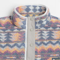 Columbia Helvetia II Printed Half Snap Fleece - Sea Salt / Retrotree thumbnail