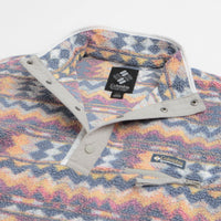 Columbia Helvetia II Printed Half Snap Fleece - Sea Salt / Retrotree thumbnail
