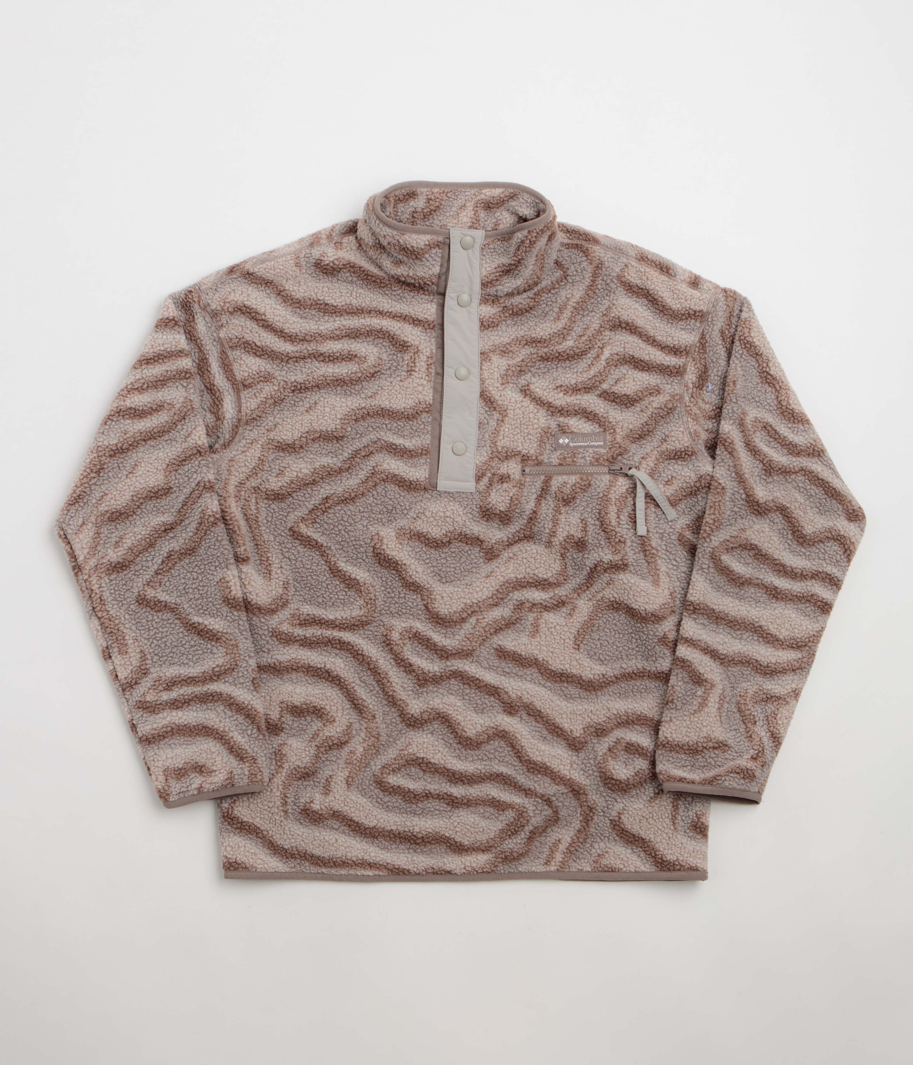Columbia Helvetia II Printed Half Snap Fleece - Sedona Sage Dyeflow
