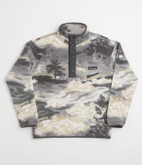 Columbia Helvetia II Printed Half Snap Fleece - Shark / Dreaming