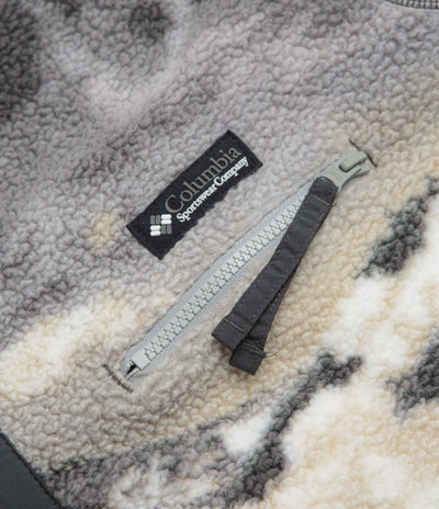 Columbia Helvetia II Printed Half Snap Fleece - Shark / Dreaming