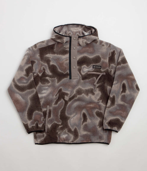 Columbia Helvetia II Printed Hooded Fleece - Iron Dyeflow