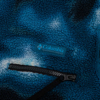Columbia Helvetia II Printed Hooded Fleece - Phoenix Blue Dyeflow thumbnail