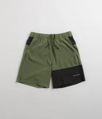 Columbia Hike Color Block Shorts - Canteen / Black | flatspot