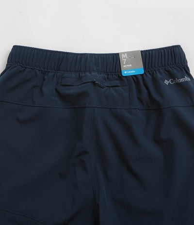 Columbia Hike Color Block Shorts - Collegiate Navy