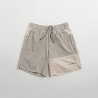 Columbia Hike Color Block Shorts in Flint Grey and Dark Stone thumbnail