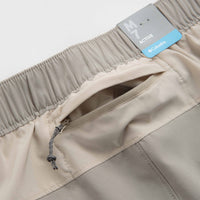 Columbia Hike Color Block Shorts in Flint Grey and Dark Stone thumbnail