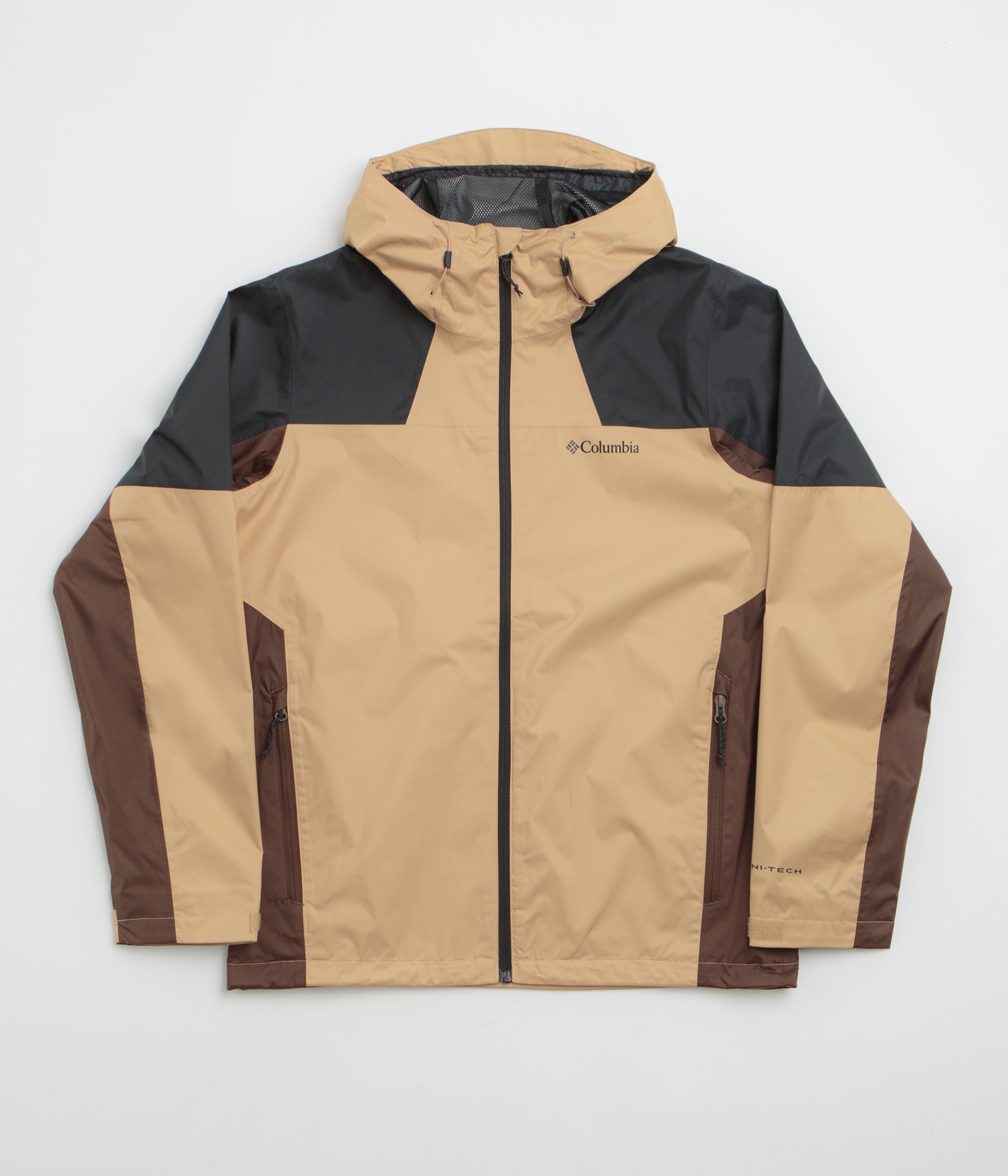 Columbia Inner Limits III Jacket in Canoe and Black / Tobacco