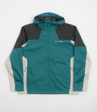 Columbia Inner Limits III Jacket in River Blue and Black / Dark Stone