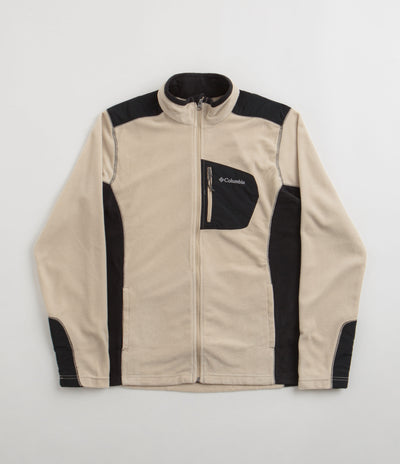 Columbia Klamath Range Full Zip Fleece - Ancient Fossil / Black