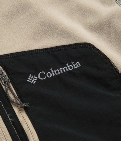 Columbia Klamath Range Full Zip Fleece - Ancient Fossil / Black
