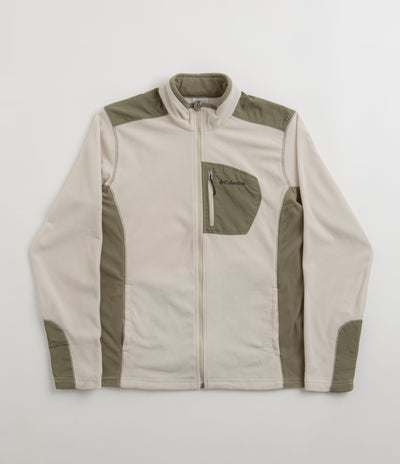 Columbia Klamath Range Full Zip Fleece - Dark Stone / Stone Green