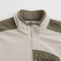 Columbia Klamath Range Full Zip Fleece - Dark Stone / Stone Green thumbnail