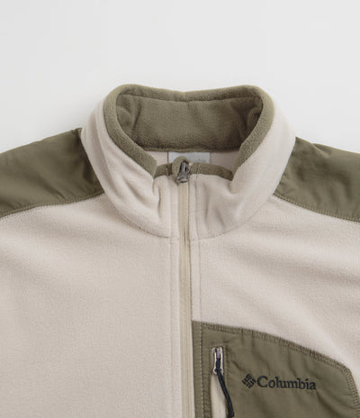 Columbia Klamath Range Full Zip Fleece - Dark Stone / Stone Green
