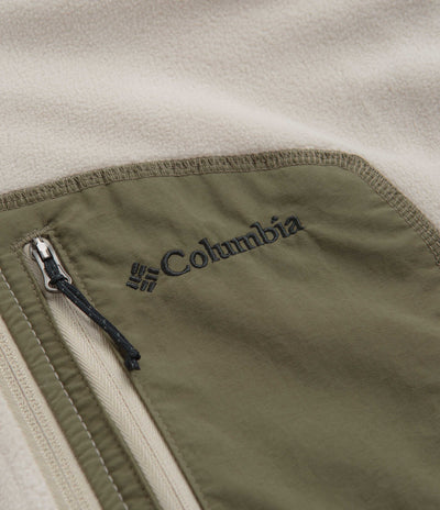 Columbia Klamath Range Full Zip Fleece - Dark Stone / Stone Green