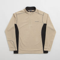 Columbia Klamath Range II 1/2 Zip Fleece in Ancient Fossil and Black thumbnail