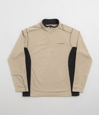 Columbia Klamath Range II 1/2 Zip Fleece in Ancient Fossil and Black