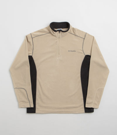 Columbia Klamath Range II 1/2 Zip Fleece in Ancient Fossil and Black